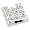 20 napkins, maritime symbols on cream, table decoration, decoupage, napkin