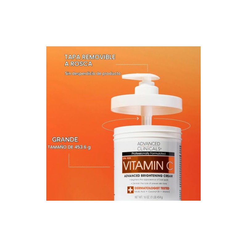 ADVANCED CLINICALS 2 PACK SET - CREMA CORPORAL VITAMINA C