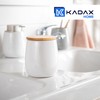 KADAX Cosmetics Tin, Ceramic Storage Tin, Cotton Wool Box with