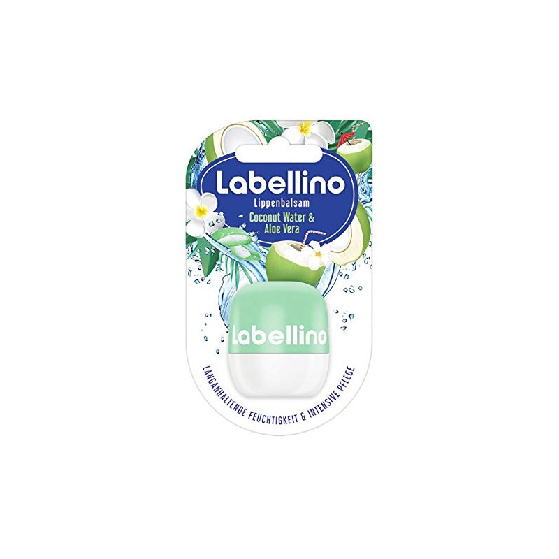 Labellino Lip Balm with Coconut Water Aloe Vera Fragrance Pack