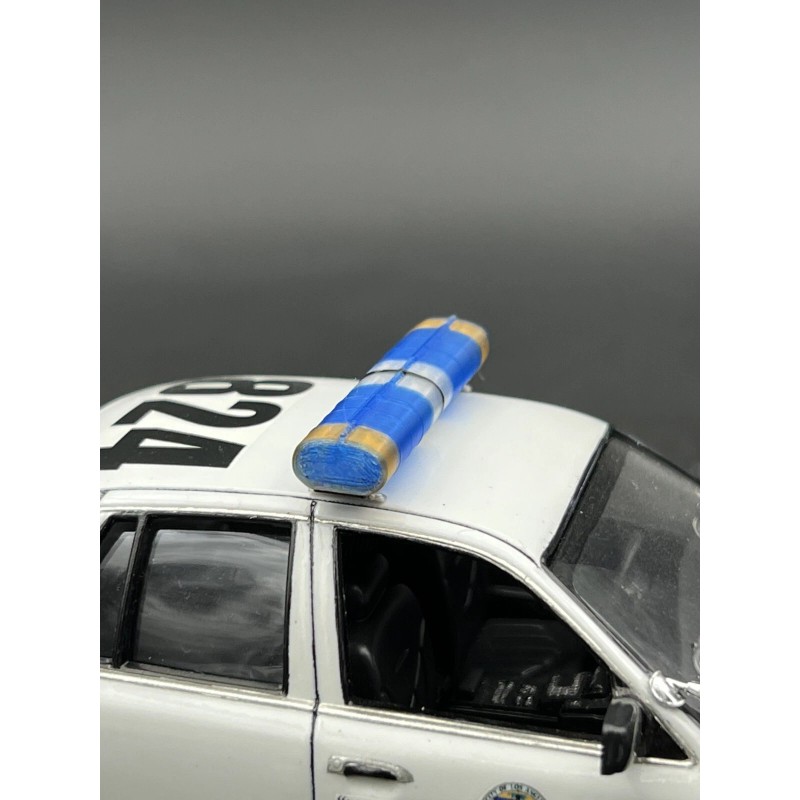 LED Ready Lightbar 1/24 1/25 LED Ready AeroDynic Lightbar Blue