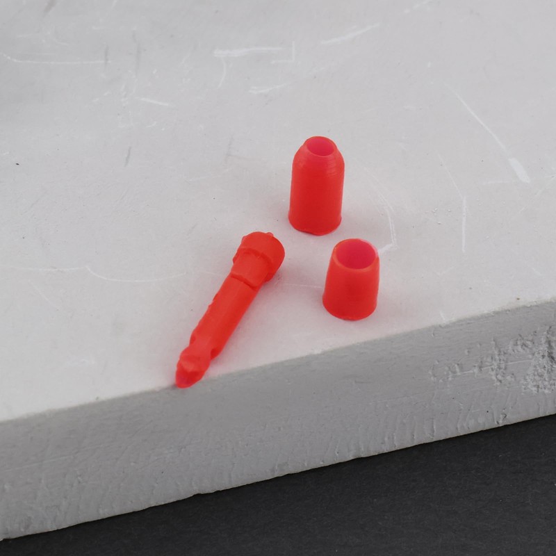 VGOL 30pcs Pole Elastic Connectors Match Pole Fishing Tackle 16.4mm