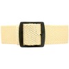 Da Luca Braided Nylon Perlon Watch Strap - Sand (PVD
