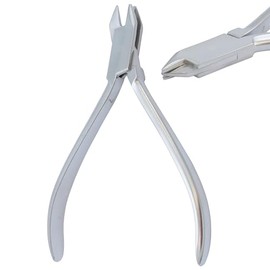 MuskalMed Dental ADERER PLIER Orthodontic Clasps Three Prong 3 Jaws Wire Bending Arch-Wire Adjustment Loops Contouring Pliers Steel Dental Instruments