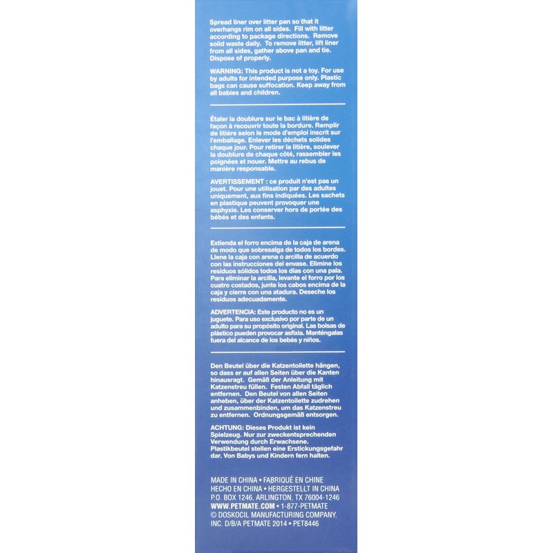 Petmate Booda Clean Step Cat Litter Box Dome Replacement Litter