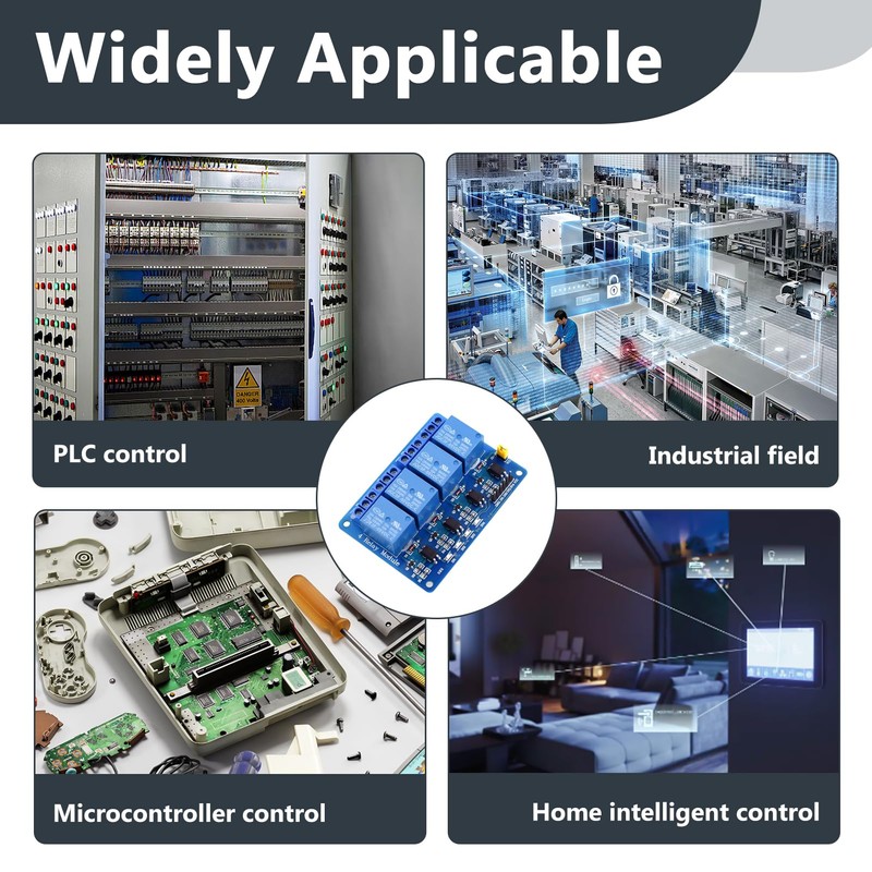 4 Channel DC 5V Relay Module Relay Module with Optocoupler
