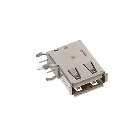 AVLIS-CO USB-A-S-S-W-VU  Connector Receptacle USB2.0 TYPEA 4POS R/A