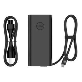 130W USB C Type C Laptop Charger for Dell Inspiron 16 2-in-1 7640 7630 7620, Inspiron 14 7430 7440 2-in-1, Alienware X14 R1 R2, Alienware M17 R3 Slim AC Power Adapter