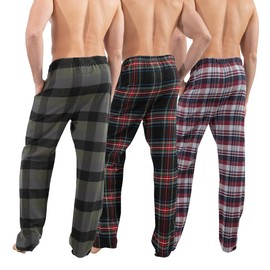 Bottoms Out Flannel Pant 3 Pack, Multi, Medium