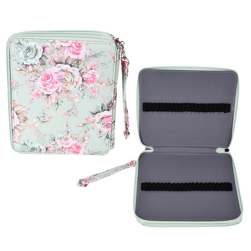 Pencil Box Large Capacity Thickened Handle Lightweight Portable Multifunctional Cosmetic