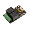 XICOOLEE 2 Channel Relay Module Relay Expansion Board for Raspberry