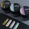 Hard Builder Gel for Nail Overlays, Extensions, and Strengthening, Mermaid