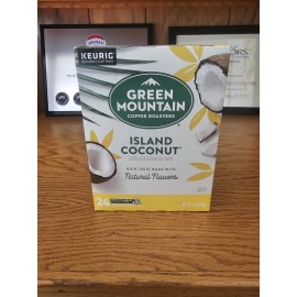 Green Mountain Coffee Roasters - Island Coconut, Light Roast (24 Count)
