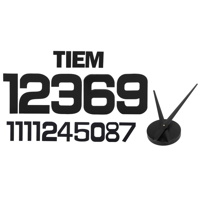 Wall Clock Large DIY Home Living Room Modern Art Decoration