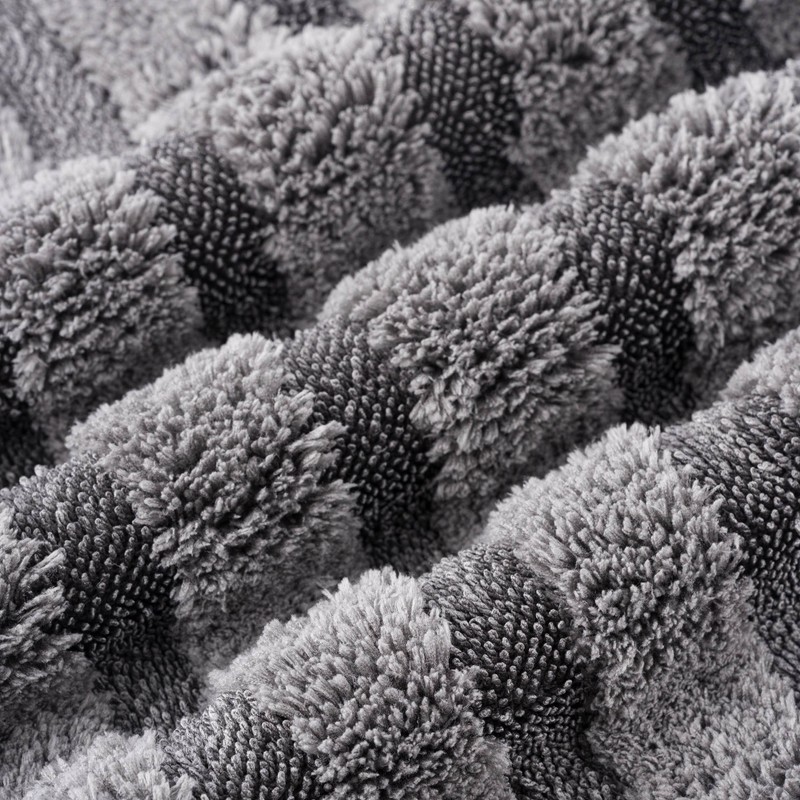 POLYTE Twist Yarn and Fleece Microfibre Drying Towel (40.6 x