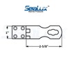 SeaLux Marine Stainless Steel Safety Swivel Hasp and Staple
