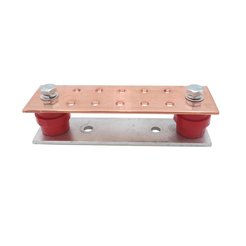 LBY .157" x 2.36" x 7.87" Copper Ground Bar Kit,