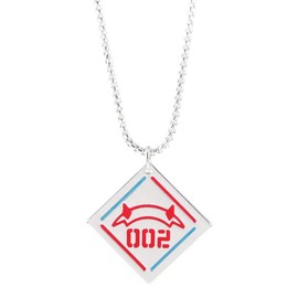 DoubleChin Zero Two 02 002 Logo Symbol Necklace Pendant Charm - Darling FRANXX