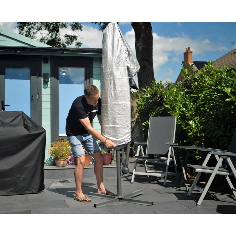 Speedwellstar Parasol Cover Banana Cantilever Hanging Large Off Set Umbrella
