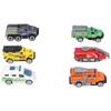 6pcs 1:64 Alloy Diecast Vehicle Model Simulated Exquisite Car Model