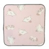 [Mini Towel] Gauze Towel/Momonga Pink Friends Hill, One-sided Gauze Handkerchief