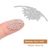 HARFINGTON Nail Art Beads 0.08" (2.0mm) Mini Metal 3D Caviar