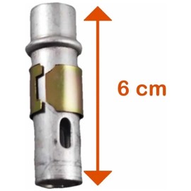 Kit de 6 tubos reguladores para quemador Mabe