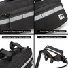 ROYAL FAIR Bike Handlebar Bag Frame Bag with Reflective Stripe,