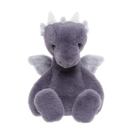 Charlie Bears Bear & Me Draco Dragon Soft Lavender Plush Toy Soft and Detailed Stuffed Animal
