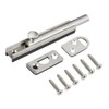 SUPERTOOL Surface Latch, 1PC Brass Door Bolt Unrust Simple Barrel