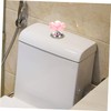 Yardenfun 2 Pcs Toilet Flush Button Handle Replacement Design Push