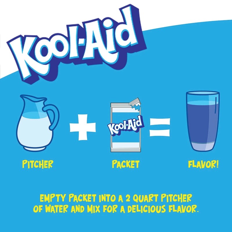 Kool-Aid Full Box 48x Packets Kool-Aid Tropical Punch Soft Drink