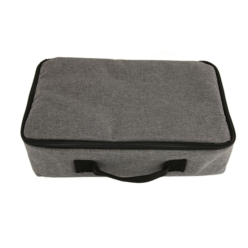FOLOSAFENAR Projector Bag, Grey, Easy to Carry Durable Multipurpose Nylon
