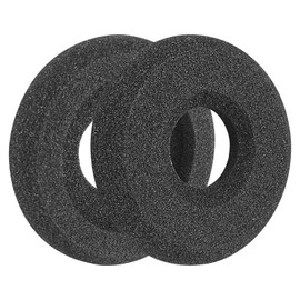 Geekria Comfort Foam Replacement Ear Pads + Mic Windscreen Foam Compatible with BlueParrott B250-XTS, B250-XT Plus, B250-XT, B250, B150 Headphones Mic Foam Cover + Ear Cushions (Black)