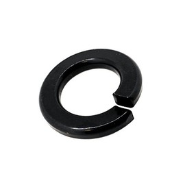 Stainless Steel/SS Black Spring Washers [No. 2] M6 (Pack of 10)