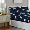 Pointehaven 180 GSM 100% Cotton Flannel Sheet Set - Queen,