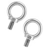 QWORK 10 Pack Stainless Steel M10 x 18mm Shoulder Lifting