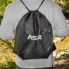 ASR Outdoor 5pc Black Metal Detecting Tools Kit with Drawstring