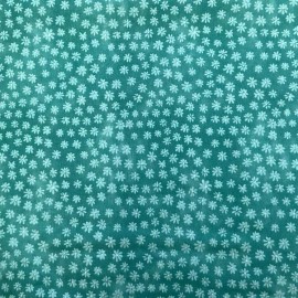 WILMINGTON - SEW LITTLE TIME BY DANIELLE LEONE- 2 PRINT CHOICES--BY THE YARD - 3017-27622-447 TINY FLORAL - TEAL
