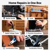 Tool Set: Tool Kit with 12V Cordless Drill, Hand Toolbox