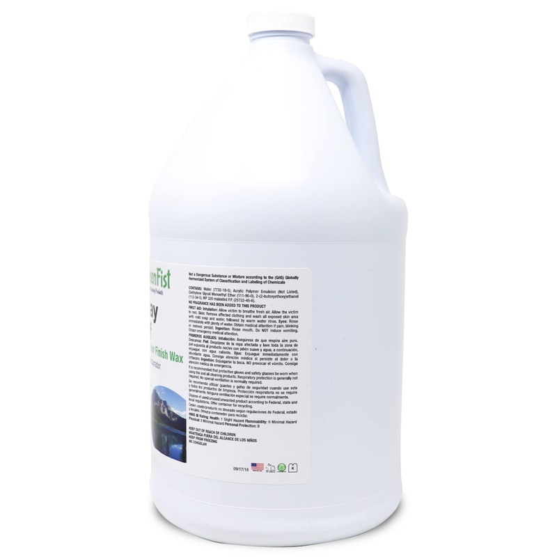 GreenFist Spray Buff Restorer Renewing Floor Finish Wax Polisher Buffer[