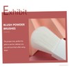 Vaguelly 5pcs Blush Brush Portable Soft Bristle Makeup Brushes for