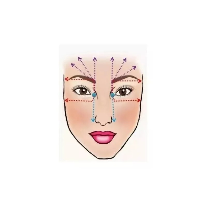 Nude Rodillo Masajador Facial Antienvejecimiento Antiarrugas