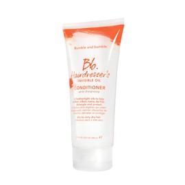 Bumble and Bumble Acondicionador hidratante Invisible Oil de peluquero | Hidratante, Anti Frizz, Brillo, Seguro para el Color | Rizado, ondulado, liso | Con argán, semilla de uva + aceite de coco