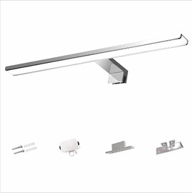 YIQAN 30cm luce specchio bagno led 7W 490 lumen 230 volt Led 4000K alluminio pieno 3in1 per specchio da bagno impermeabile IP44
