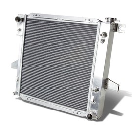DNA MOTORING RA-RANGER98-2 2-Row Full Aluminum Radiator 30.5 x 23 x 3.5 [Compatible with 1998-2001 Ranger 2.5L / 1998-2001 B2500 2.5L]