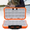 Waterproof Lure Box Doublesided Fishing Hook Tool Storage Box Multifunctional