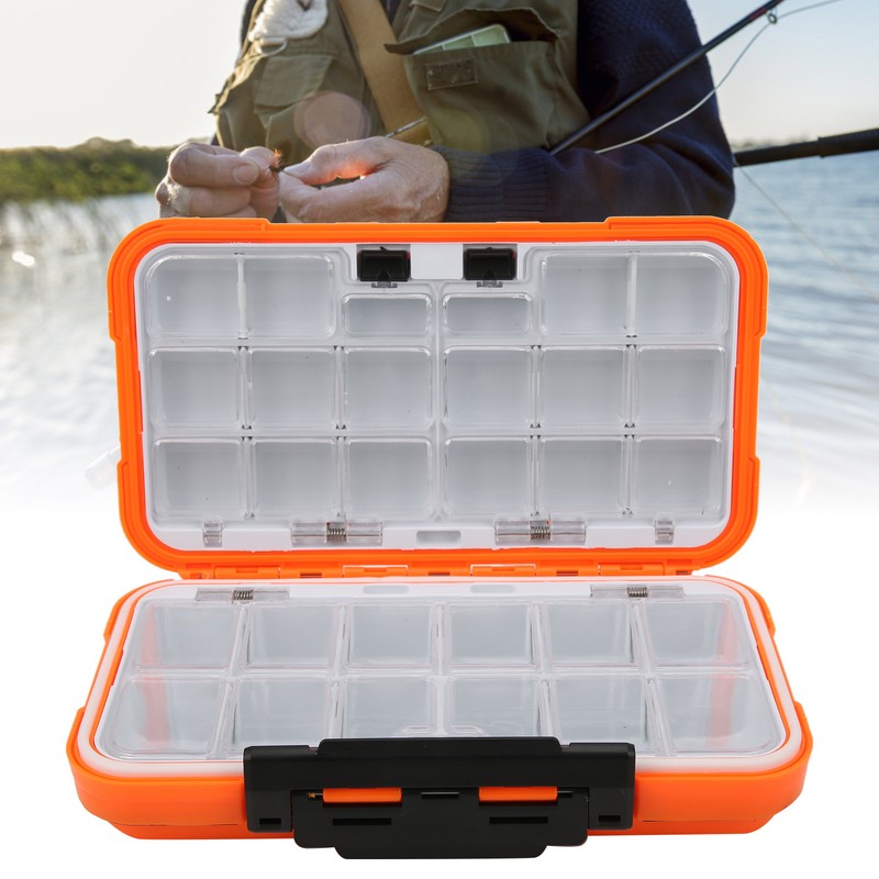 Waterproof Lure Box Doublesided Fishing Hook Tool Storage Box Multifunctional