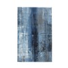 MATEKULI Navy Blue Abstract Kitchen Towels Dish Cloths,2 Pack Absorbent