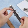 SUPERFINDINGS Pack of 4 6 Ring Binder Mechanism A6 Notebook